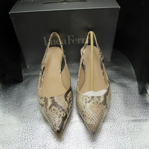 Luca Ferri Women's Shoes. Size 9. Snakeskin.  NWT - Picture 3 of 10